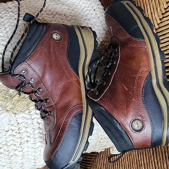 Timberland hiking boots, size 6 boys