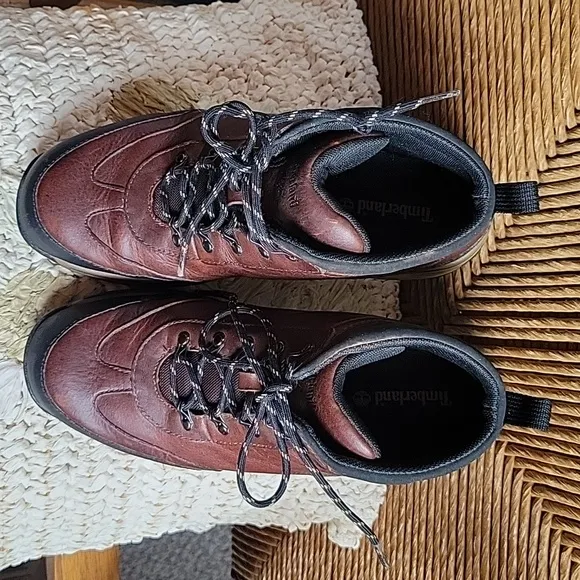 Timberland hiking boots, size 6 boys