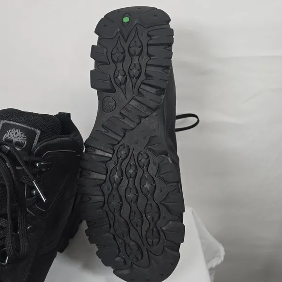 Timberland Men's Waterproof Mid Hiking Boots Black Size 13 2731R