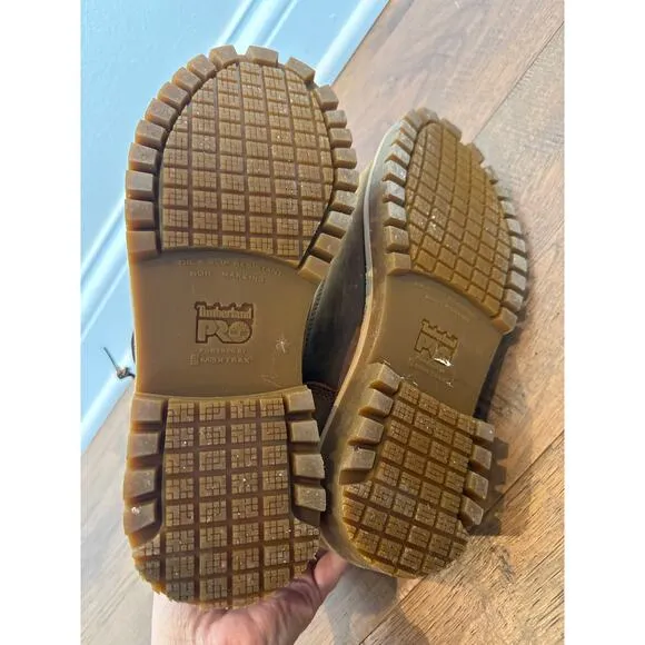 Timberland PRO 24/7 Direct Attach 6&quot; Waterproof Work Boot Brown Mens 8M