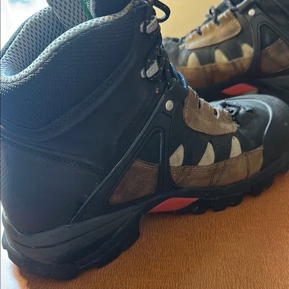 Timberland PRO Hyperion Black and Brown Boots with Durable Leather