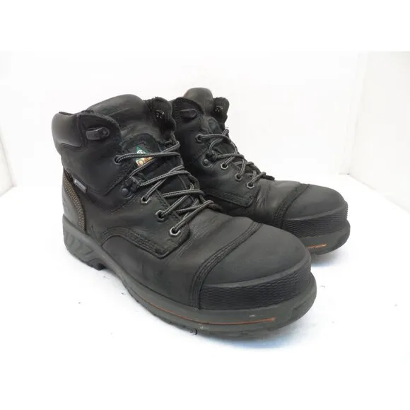 Timberland PRO Men's A1Q6R CTCP 6&quot; Endurance HD Waterproof Work Boot Black 9.5W