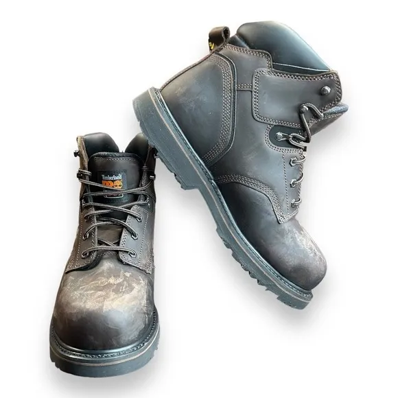 Timberland PRO Men's Size 14W Pit Boss 6&quot; Steel Toe Work Boot in Brown New