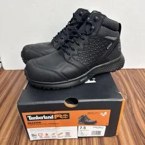 Timberland PRO Women's Composite Reaxion Black  Work &amp; Safety Boots Size 7.5 NEW