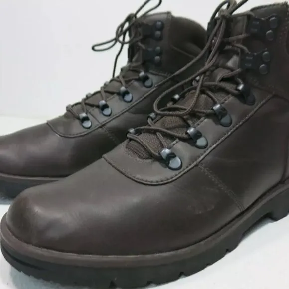 Timberland Soft Toe Leather Boots Shoes Men's Hiking Dress Stiefel Bottes 10.5