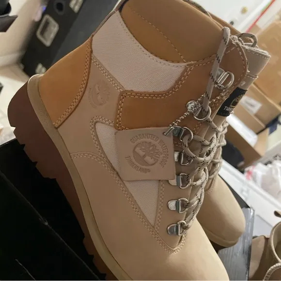 Timberland Tan Hiking Boots
