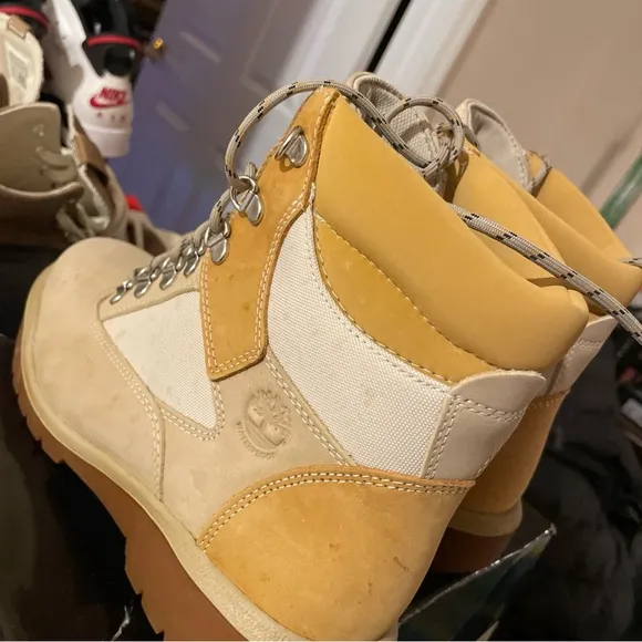 Timberland Tan Hiking Boots