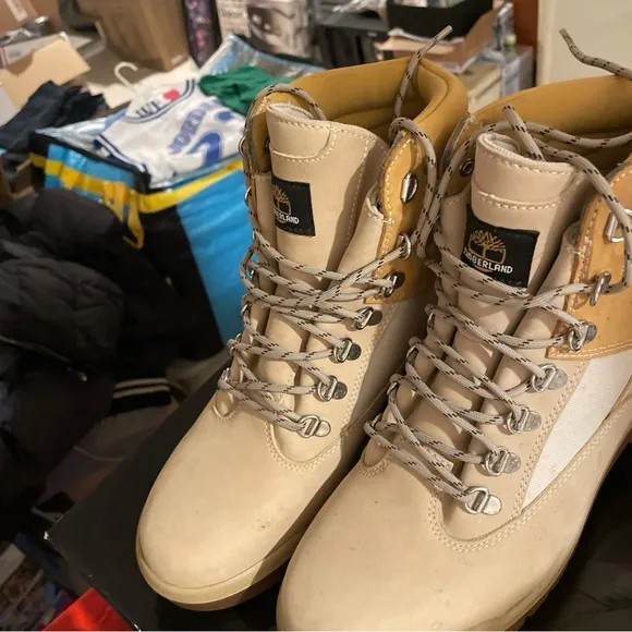 Timberland Tan Hiking Boots