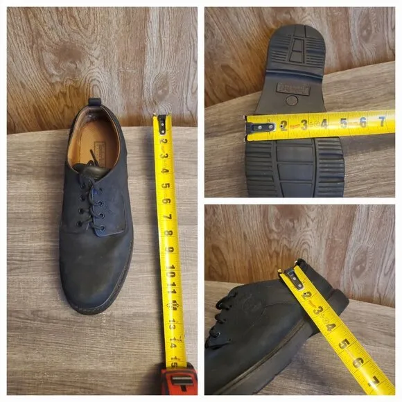 Timberland Waterproof Lace Up Oxford Shoes Mens Size 11 Black