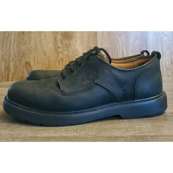 Timberland Waterproof Lace Up Oxford Shoes Mens Size 11 Black
