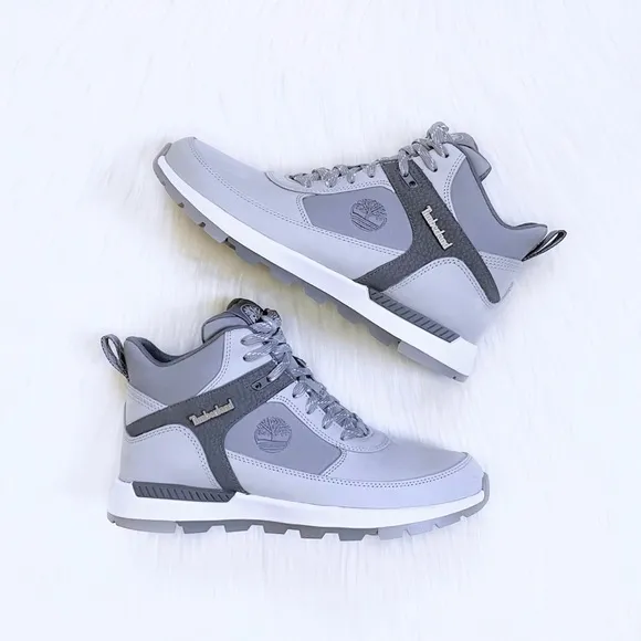 Timberland Women’s Field Trekker Mid Hiking Boots In Light Grey