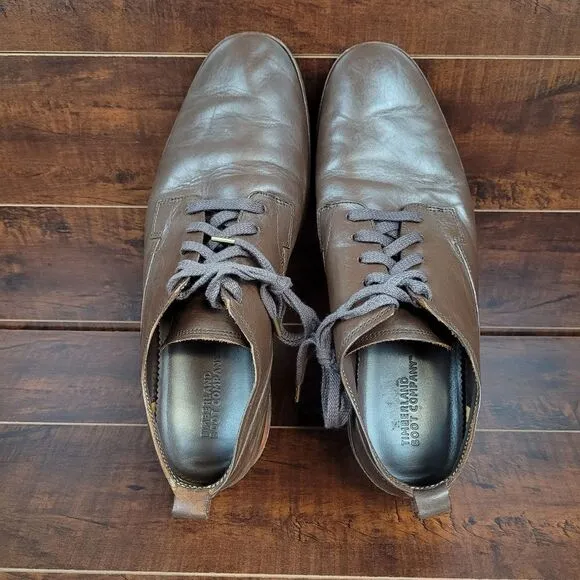 Timberland Boot Company Bardstown Brown Leather Casual Dress Shoe Mens Size 12