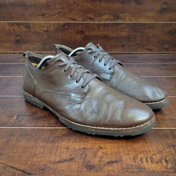 Timberland Boot Company Bardstown Brown Leather Casual Dress Shoe Mens Size 12