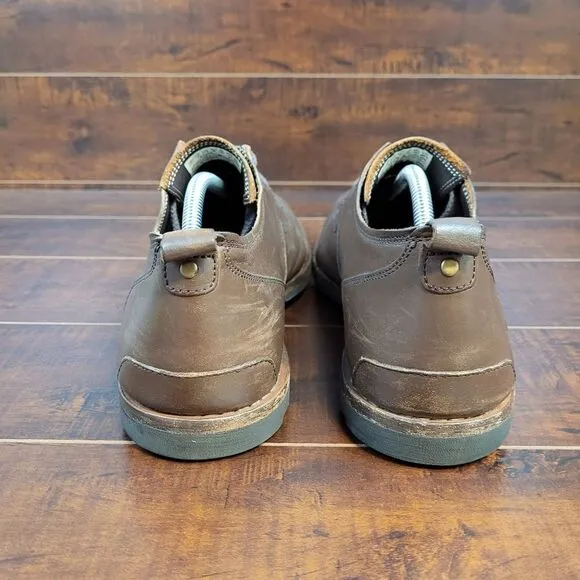 Timberland Boot Company Bardstown Brown Leather Casual Dress Shoe Mens Size 12