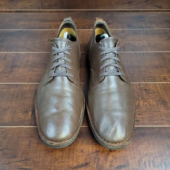 Timberland Boot Company Bardstown Brown Leather Casual Dress Shoe Mens Size 12