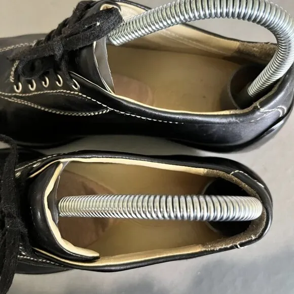 TOD'S Leather Bowler Minimalist Sneakers