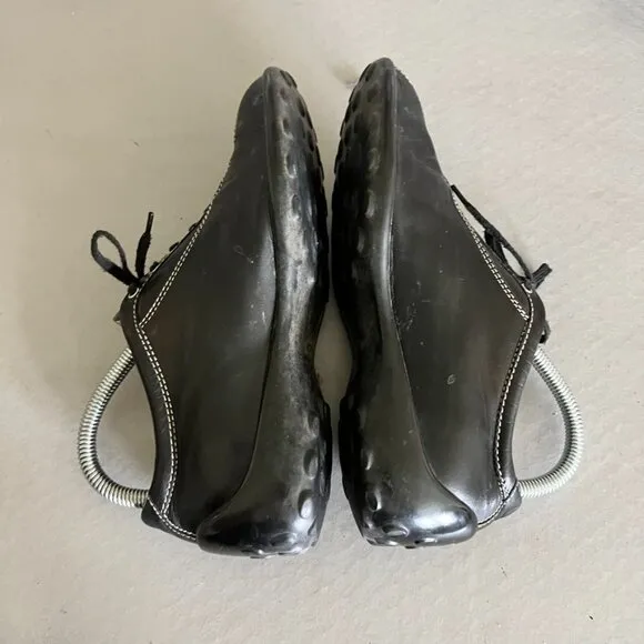 TOD'S Leather Bowler Minimalist Sneakers