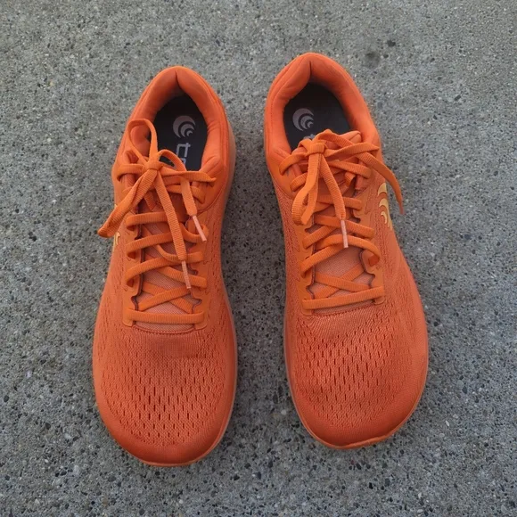 Topo Phantom 3  Athletic Orange Sneaker Men Size 12