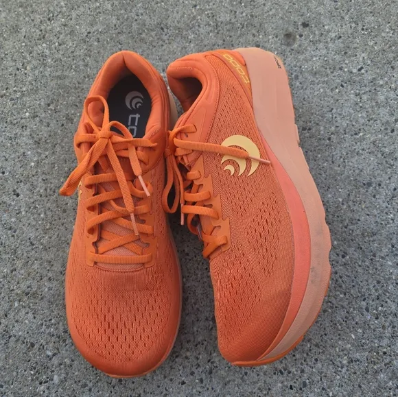 Topo Phantom 3  Athletic Orange Sneaker Men Size 12
