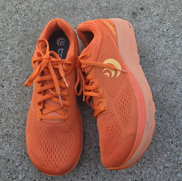 Topo Phantom 3  Athletic Orange Sneaker Men Size 12