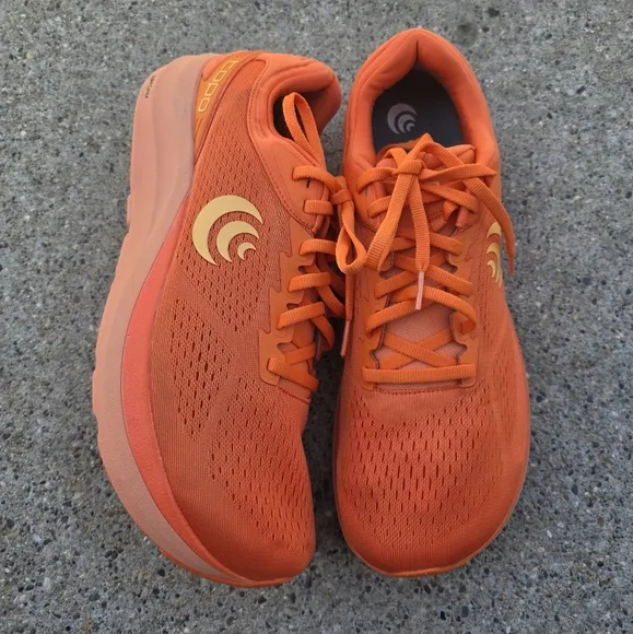 Topo Phantom 3  Athletic Orange Sneaker Men Size 12