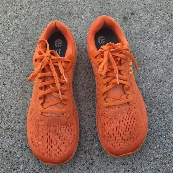 Topo Phantom 3  Athletic Orange Sneaker Men Size 12