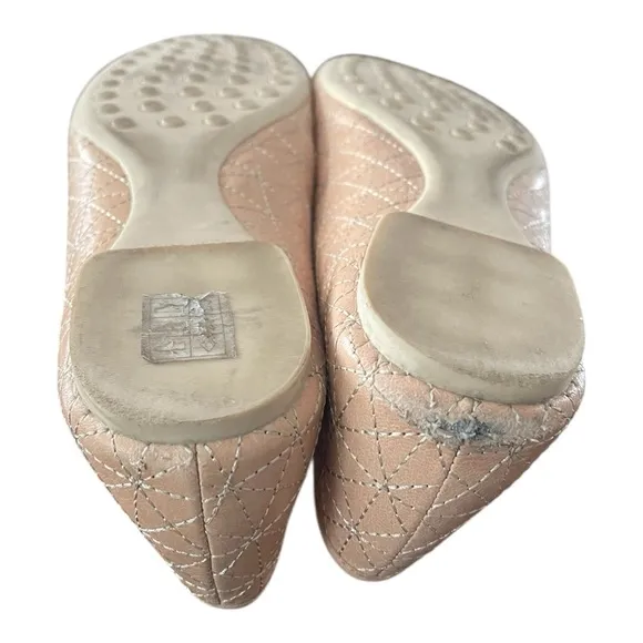 Tory Burch ClaireTan Quilted Ballet Flats