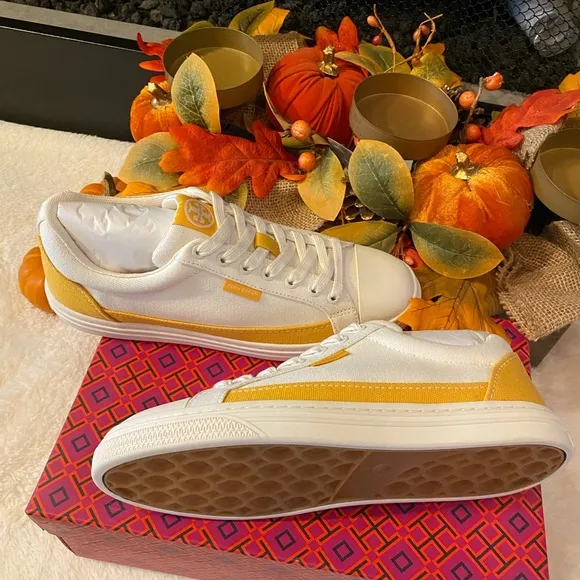 Tory Burch Classic Court Canvas Sneakers