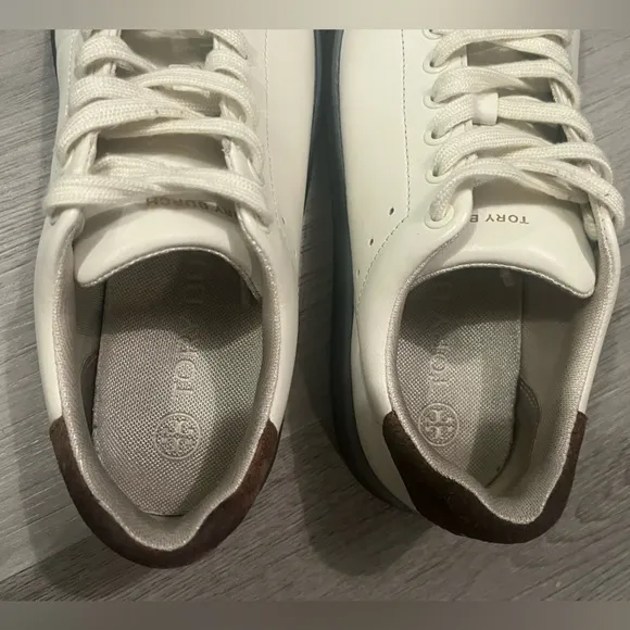 Tory Burch Howell Gum Sole Leather Sneakers