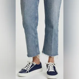 TORY BURCH Ruffle Sneakers In Sea Blue