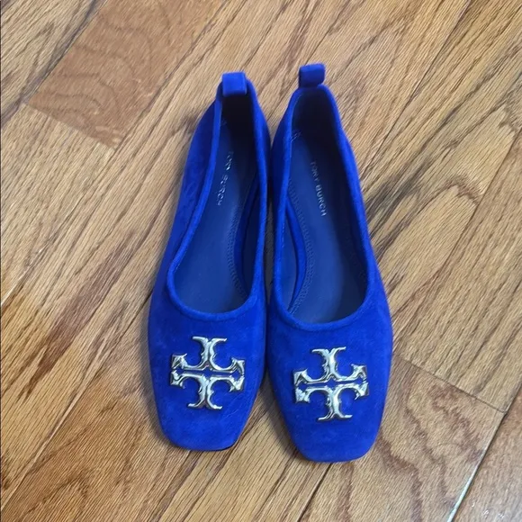 Tory Burch Women's Blue Flats