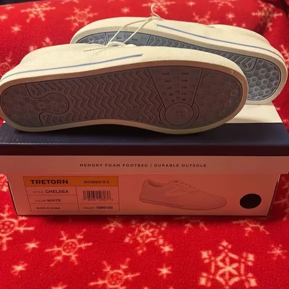 Tretorn Sneakers Chelsea  Canvas Memory Foam Size 7.5