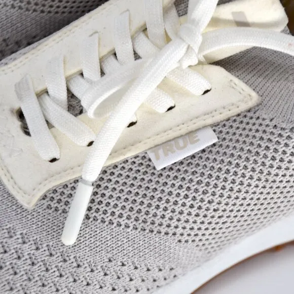 TRUE Linkswear All Day Knit II G.O.A.T. Lightweight Golf Shoes Grey Women's 7