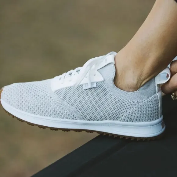 TRUE Linkswear All Day Knit II G.O.A.T. Lightweight Golf Shoes Grey Women's 7