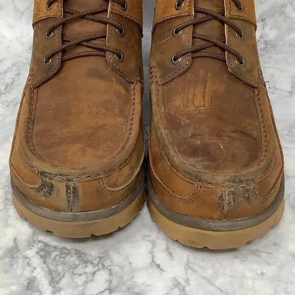 Twisted X Size 9M Oiled Saddle Cellstretch Casual Work Boots Moc Comp Toe P33-6