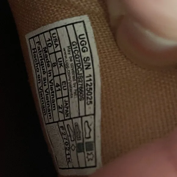 UGG Marin Lace Logo Women's Dusty Rose Sneakers Size 10