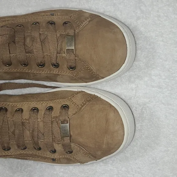 Ugg Olive Brown High Top Sneakers Size 11 Women's