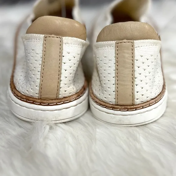 UGG Sammy Knit Women's White Slip On Casual Sneakers [MR9003]
