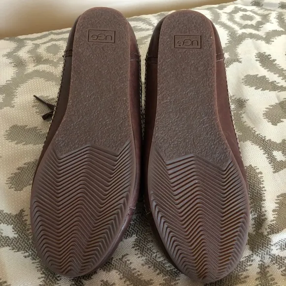 🆕UGG’S MEN’S LEATHER FUR LINED SNEAKERS 👟 Sz 12