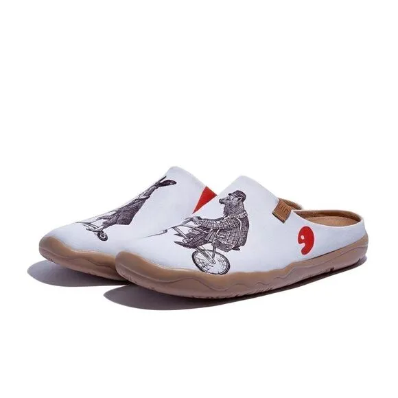 UIN Men's Mules Comfort Shoes Casual (Time for Work 3- Malaga)