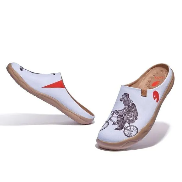 UIN Men's Mules Comfort Shoes Casual (Time for Work 3- Malaga)