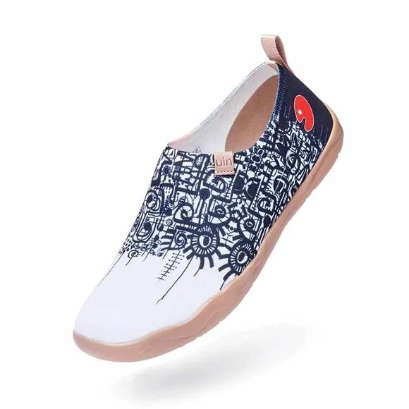 UIN Men's Walking Shoes Slip On Loafers (Figure Body)
