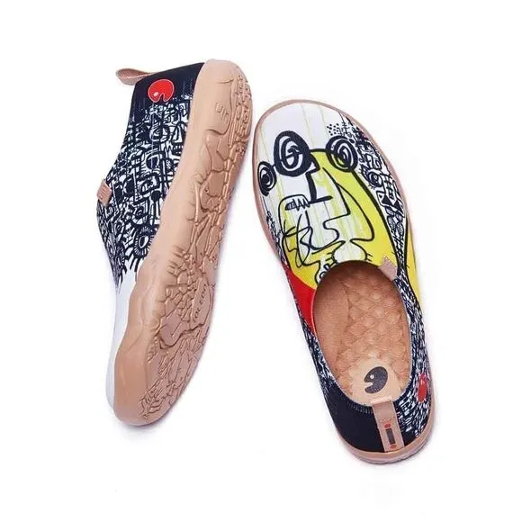 UIN Men's Walking Shoes Slip On Loafers (Figure Body)