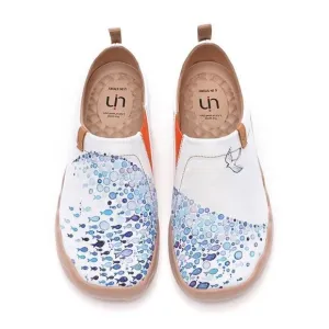 UIN Women's Slip On Casual Loafers Comfort Soft Walking Shoes (Pacific Time)