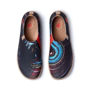 UIN Men's Shoes Slip On Casual Knit  Comfort (Vinyl of 90s Toledo I)