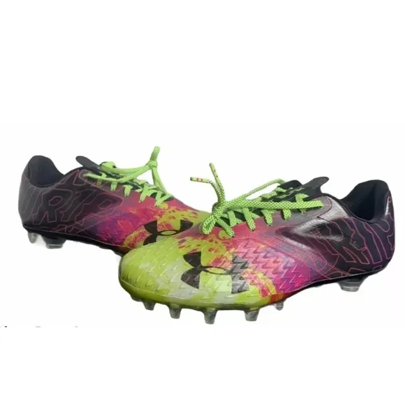 Under Armour Blur LE Drip MC Football Cleats Men’s Size 8.5 3023379-001 New