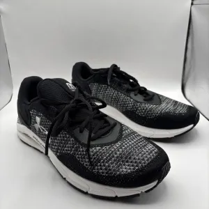 Under Armour Charged Escape 4 Mens Size 13 - Black White Lace Up Running Shoes