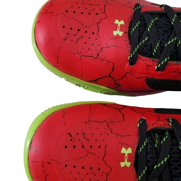 Under Armour E24 ClutchFit Drive 2 Red Shoes Mens 9.5 Athletic Basketball Sports