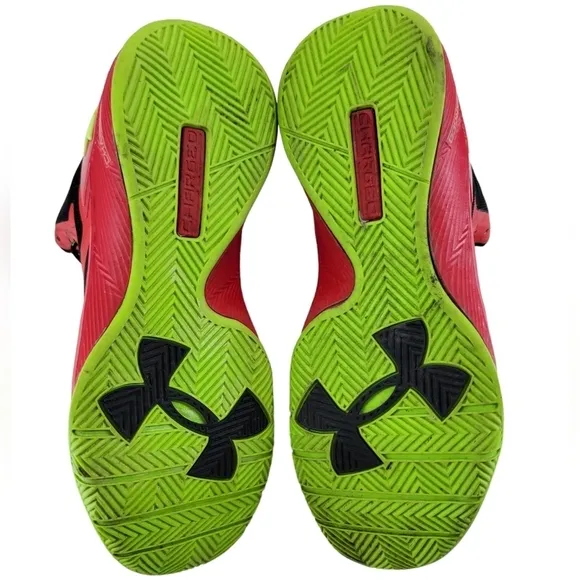 Under Armour E24 ClutchFit Drive 2 Red Shoes Mens 9.5 Athletic Basketball Sports