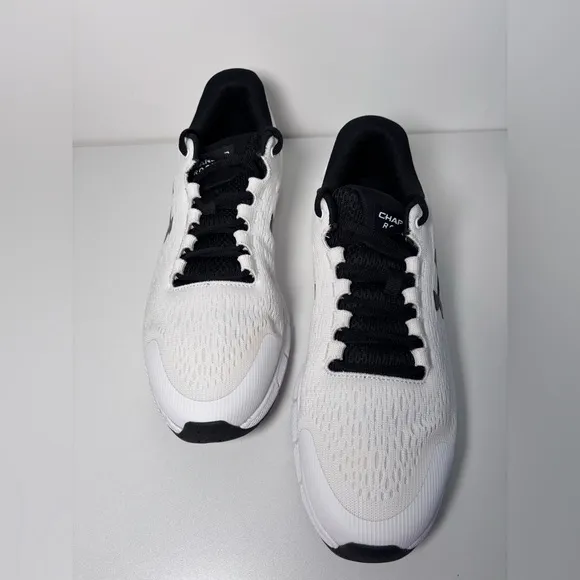 UNDER ARMOUR Mens Charged Rouge II White Running Shoes Sneakers Size 13